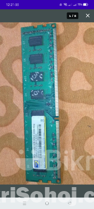 Ram 2 gb DDR 3 1333 mhz